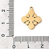 304 Stainless Steel Pendants STAS-K297-02E-G-3
