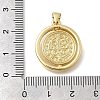 Brass Pendants KK-D431-032G-4