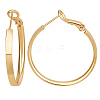 3 Pairs Brass Hoop Earrings for Women EJEW-BBC0001-66G-01-1