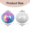 2Pcs 2 Colors 201 Stainless Steel Connector Charms/Links STAS-TA0005-56-4