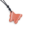 Natural Red Jasper Pendants PW-WG89BED-09-1