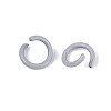 Spray Painted Iron Open Jump Rings IFIN-T017-04C-17-2