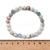 8MM Natural Aquamarine Round Beaded Stretch Bracelets for Women GG-CBA6C75-A01-8mm-5
