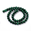 Synthetic Malachite Bead Strands G-Q462-57-10mm-3