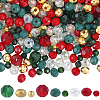 DIY Christmas Beads Jewelry Making Finding Kit EGLA-SC0001-28-1