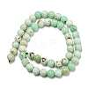 Natural Green Opal Beads Strands G-R494-A08-03-2