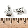 Cheerleader Megaphone Tibetan Style Alloy Pendants TIBEP-NH0001-01A-AS-3