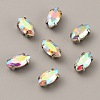 Horse Eye Shape Sew on Rhinestone FIND-WH0128-93A-01-2