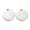 Non-Tarnish 304 Stainless Steel Charms STAS-P280-13P-1