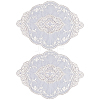 Polyester Lace Embroidery Table Mats AJEW-WH0413-78-1