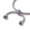 3Pcs Adjustable Polyester Cord Braided Bracelets for Women Men BJEW-JB11429-5