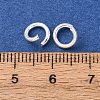 Brass Open Jump Rings KK-G604-08S-11-4