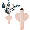 2Pcs Heart Wall Mounted Flower Tube FIND-GF0008-61RG-1