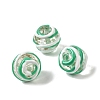 Handmade Gold Sand Enamel Lampwork Beads LAMP-B035-03B-1