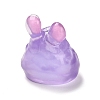 Luminous Resin Cute Little Rabbit Ornaments RESI-I054-01B-2