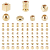 140Pcs 7 Style Brass Spacer Beads KK-PH0001-09-1