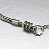304 Stainless Steel European Round Snake Chains Bracelets X-STAS-J015-07-2