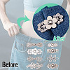16 Pairs 8 Style Alloy Adjustable Jean Button Pins DIY-TA0013-01P-5