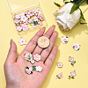 30Pcs 15 Styles Alloy Enamel Pendants ENAM-YW0005-75-4