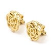 Alloy Clip-on Earring Findings FIND-L015-005G-1