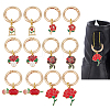 12Pcs 6 Style Alloy Shoes Charms HJEW-DR00127-1