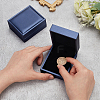 Rectangel PU Imitation Leather Coin Storage Boxes CON-WH0086-102B-02-3