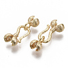 Brass Hook and S-Hook Clasps LS-KK-S354-225-NF-1
