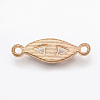 Alloy Rhinestone Links connectors ALRI-T004-30LG-2