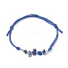 5Pcs Natural Mixed Stone Chips Braided Bead Bracelet Sets BJEW-JB09869-02-2