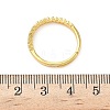 Brass Micro Pave Cubic Zirconia Finger Rings RJEW-H258-06G-5