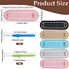 5Pcs 5 Colors PU Imitation Leather Bag Bottoms FIND-CL0001-87B-2