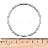 304 Stainless Steel Spring Bangles for Women BJEW-Z086-01P-01-5