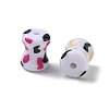 Printed Opaque Acylic Beads AC-CBAE004-08-2