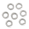 Tarnish Resistant 304 Stainless Steel Open Jump Rings STAS-E067-11-8mm-1