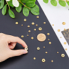 48Pcs 6 Styles Brass Spacer Beads KK-HY0001-41-3