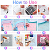 Woman Theme DIY Scrapbooking Tool Sets DIY-GL0003-266-7