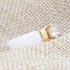Flat Round Porcelain Finger Rings for Women Men FS-WG6D31E-01-2