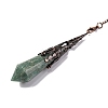 Natural Amazonite Pointed Dowsing Pendulum Big Pendants G-H285-06R-A31-3