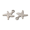 304 Stainless Steel Pendants STAS-TAC0002-45-2