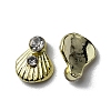 Alloy Rhinestone Cabochons MRMJ-WH0086-22G-LG-2