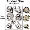 Plastic Stamps DIY-WH20018-0040-2