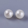Eco-Friendly ABS Plastic Imitation Pearl Beads KY-WH0012-01B-1
