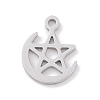 Non-Tarnish 304 Stainless Steel Charms STAS-K286-01F-P-1