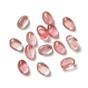 Synthetic Cherry Quartz Glass Cabochons G-F605E-14A-1