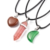 DIY Gemstone Necklace Making Kit DIY-FS0003-59-4