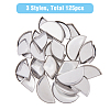 3 Style 2/3/4 Compartments Empty Round Iron Eyeshadow Replacement Box FIND-FH0007-33-3