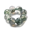 Natural Moss Agate Beads G-P557-01E-1