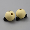 Wood European Beads WOOD-WH0029-69E-2
