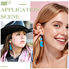 32Pcs 16 Styles Cowboy Theme Food Grade Eco-Friendly Silicone Beads SIL-PH0001-42-5