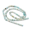 Natural Flower Amazonite Beads Strands G-L651-B02-4x3mm-3